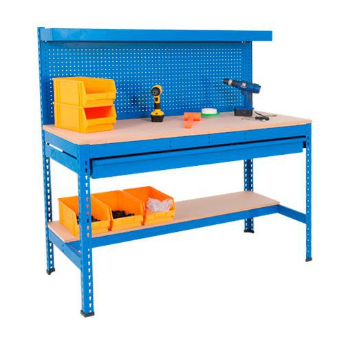 Super Heavy Duty Workstation with Full Width Drawer Super Heavy Duty Workstation with Full Width Drawer