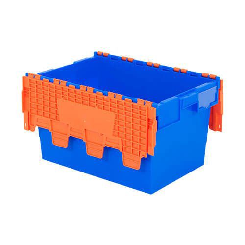 Euro Containers with Interlocking Lid 60L Manutan UK