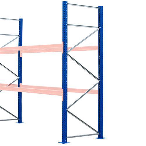 Heavy Duty Pallet Racking Frames 1100mm Deep 12000kg UDL