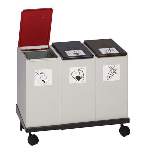 Mobile base for plastic recycling system Mobile base for plastic recycling system