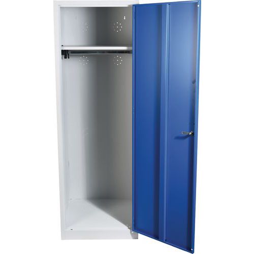 Blue Open Large Uniform Lockers - 1800x600x600mm Blue Open Large Uniform Lockers - 1800x600x600mm