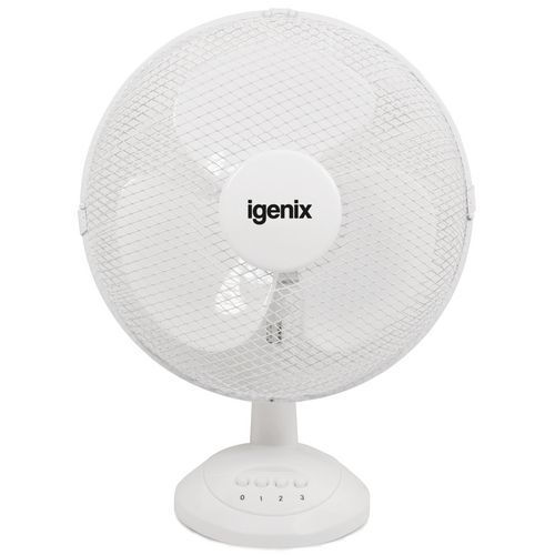 White Desk Fans Office Equipment