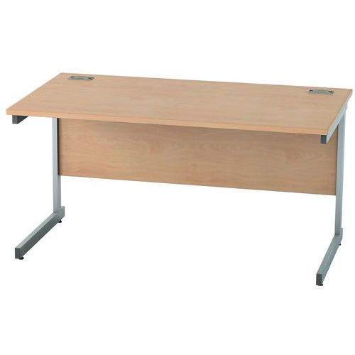 Straight Cantilever Home/Office Desk - Satellite Straight Cantilever Home/Office Desk - Satellite