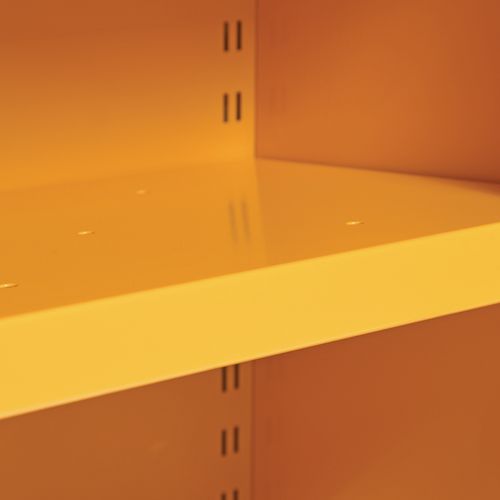 Shelf Close-up Flammable Storage Cabinet COSHH - 700x915mm Shelf Close-up Flammable Storage Cabinet COSHH - 700x915mm