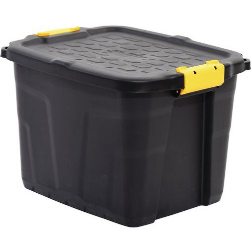 Heavy Duty Storage Box With Lid - 42L - Strata Heavy Duty Storage Box With Lid - 42L - Strata