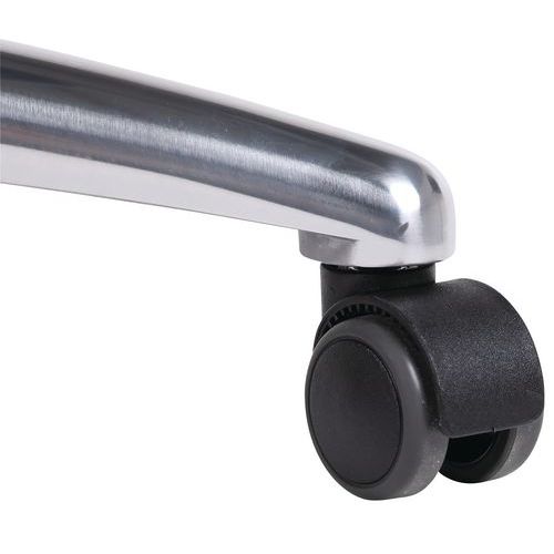 Supertec high chair with self-locking castors - Manutan Expert ...