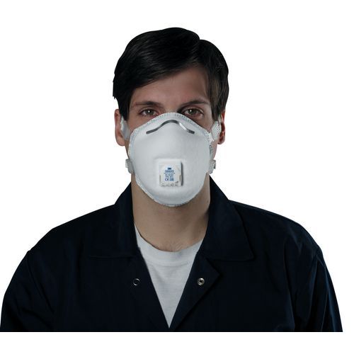 3M singleuse moulded halfmask respirator for welding Manutan UK