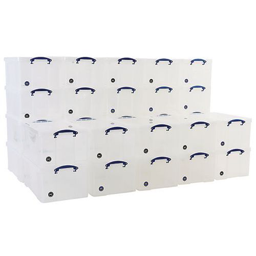 64L Really Useful Storage Plastic Boxes - Pallet Buy of 30 Units 64L Really Useful Storage Plastic Boxes - Pallet Buy of 30 Units