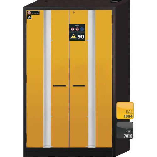 Closed Asecos Phoenix Flammable 90min Fire Resistant Cabinet 1953x1193x615mm Closed Asecos Phoenix Flammable 90min Fire Resistant Cabinet 1953x1193x615mm