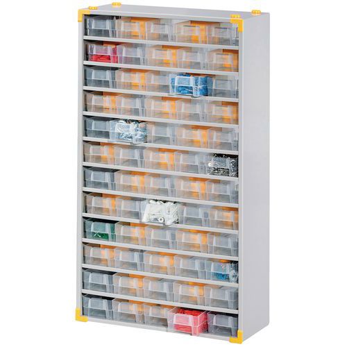 Multi Drawer Metal Compact Cabinet Small Parts Cabinet Manutan Uk