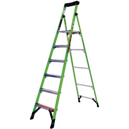 Little Giant Mighty Lite Platform Step Ladders Industrial Ladders