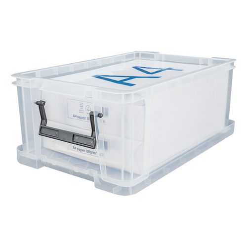 Manutan Plastic Storage Box 10L Free Delivery Manutan UK