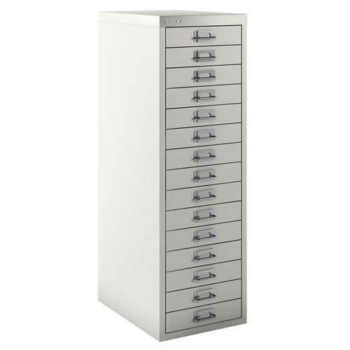 15-drawer textured cabinet - Bisley