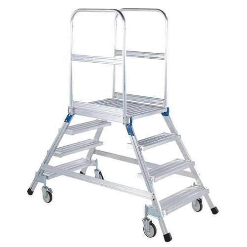 Zarges Double Sided Mobile Platform Work Platforms Manutan UK