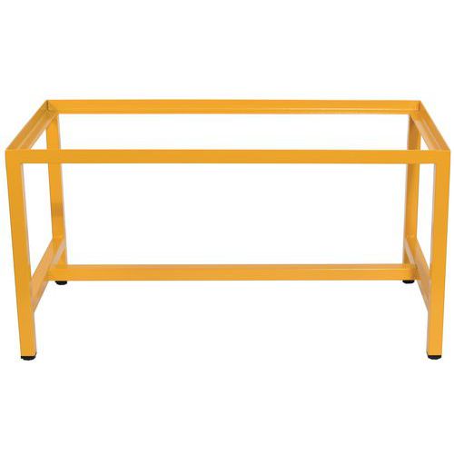 Yellow Support Stand for Flammable COSHH Cabinets - 915x459mm Yellow Support Stand for Flammable COSHH Cabinets - 915x459mm
