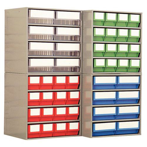 Bindrawer unit Depth 400 mm Manutan UK