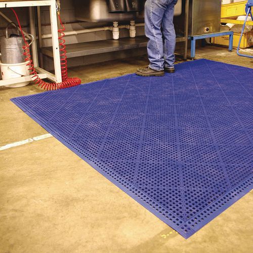Wet Area AntiSlip Safety Tiles Mats & Flooring Manutan UK