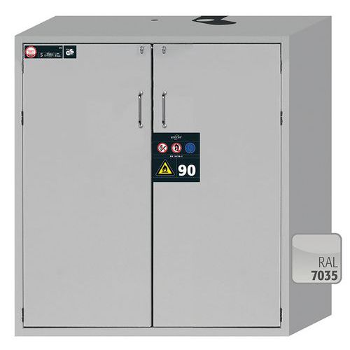 S-CLASSIC-90 cabinet - Spill tray - 1268x1196 mm - asecos