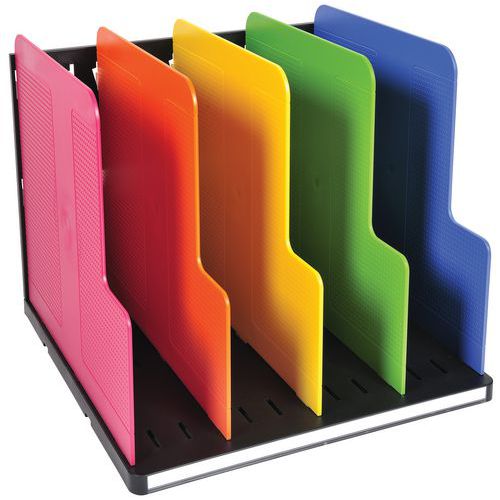 ModuloTop vertical filing system 5 dividers Manutan.co.uk