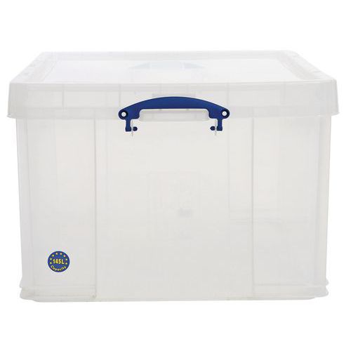 Really Useful Boxes 145L Blue, Black or Clear Manutan UK