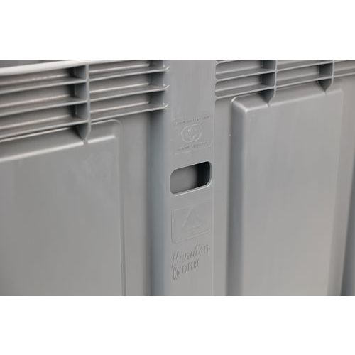 Stackable Euro Pallet Box - Recycled Plastic - Manutan Expert - Manutan ...