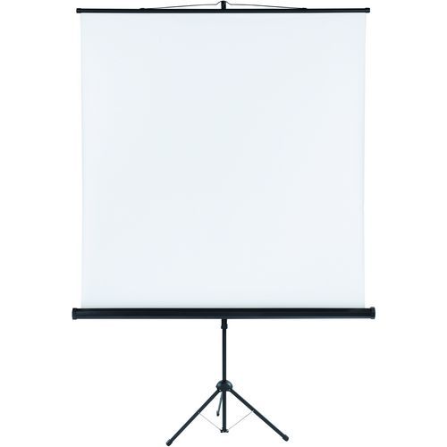 Manutan Screen Tripod Projection 1:1 Screen - Height Adjustable - Dynamic X-tra!Line ...