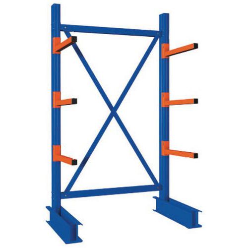 Heavy Duty Single Sided Cantilever Racking - 4000 x 1500 Starter Bay Heavy Duty Single Sided Cantilever Racking - 4000 x 1500 Starter Bay