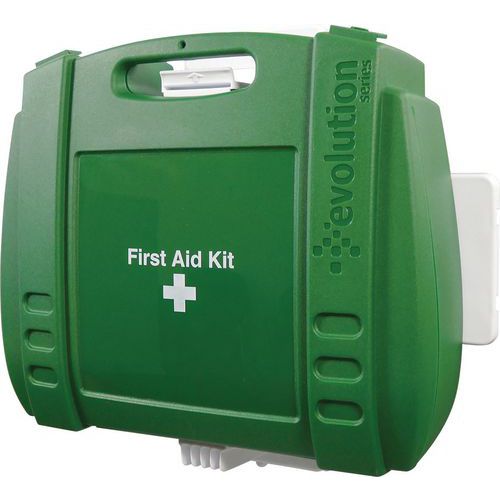 Large British Standard Compliant Wall Mounted First Aid Kit - Manutan.co.uk