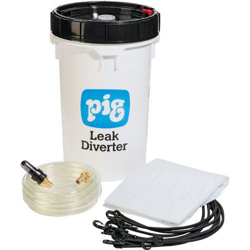 PIG Leak Diverter Tarp For Spraying Pipes - 28.5x16 Inch TLS147-YW Water Diversion Mat