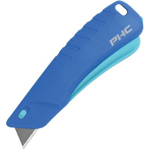 Light Weight Utility Knife - Smart Retracting Blade - Soft Handle -PHC Light Weight Utility Knife - Smart Retracting Blade - Soft Handle -PHC