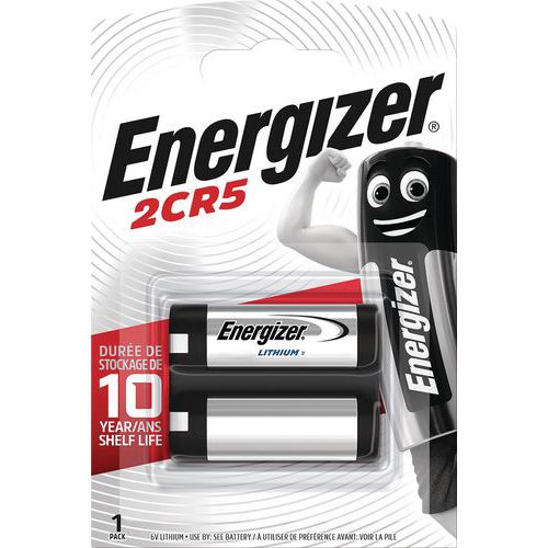 Lithium battery for electronic devices and watches - 2CR5 - Energizer Lithium battery for electronic devices and watches - 2CR5 - Energizer