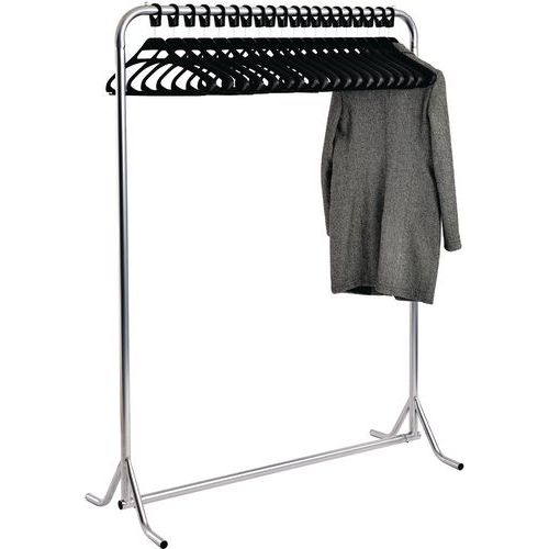 Office Coat Rack 20 AntiTheft Hangers Free Standing