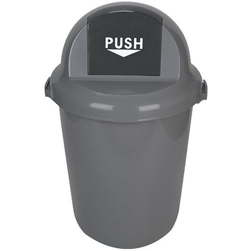 Push-lid bin, 60 I - Probbax Push-lid bin, 60 I - Probbax