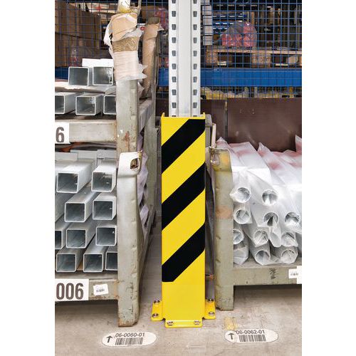 Rack Column Guards With U Profile Pallet Racking Manutan UK