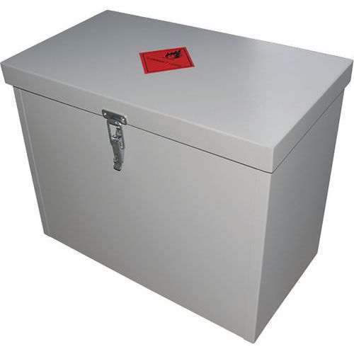 Lockable Zinc Coated Storage Bins Containers Manutan Uk Lockable Zinc Coated Storage Bins, Lockable Storage Boxes Uk
