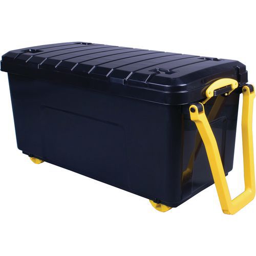 Storage Box With Lid And Wheels, Large Plastic Storage Boxes With Lids And Wheels