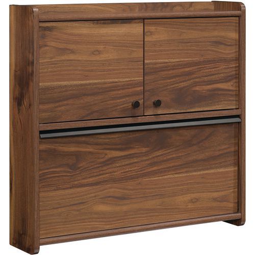 Hampstead Park Wall Desk Walnut Hampstead Park Wall Desk Walnut