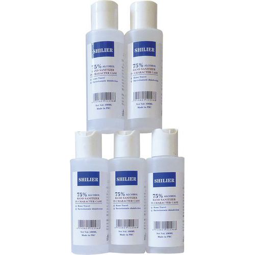 100ml Hand Sanitiser With 75% Alcohol - Pack of 5 100ml Hand Sanitiser With 75% Alcohol - Pack of 5