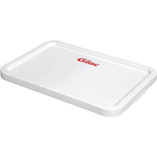 Lid for stackable rectangular trays - Manutan.co.uk