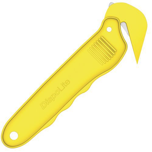 Metal Detectable Safety Knife with Enclosed Blade and Tape Cutter