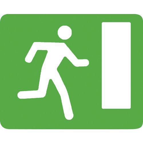 Ground marker - Emergency exit - Gergosign Ground marker - Emergency exit - Gergosign