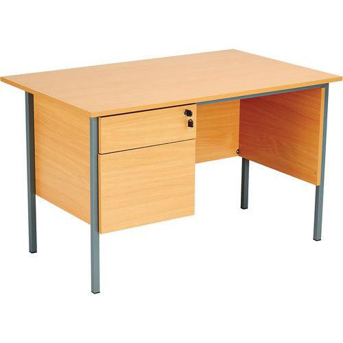 Harley Straight Desks with Pedestals Harley Straight Desks with Pedestals