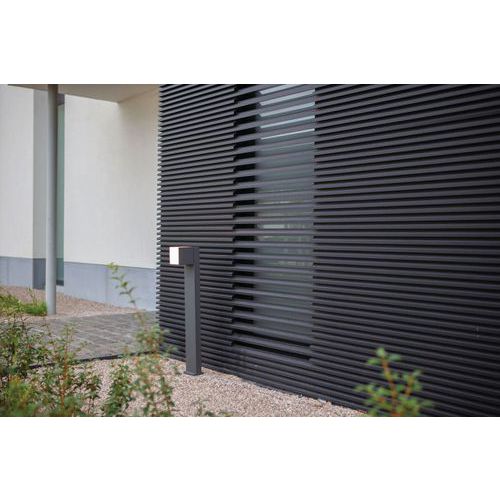 LED Bollard Light - Single/Dual Cube Design - 75cm High - Weatherproof