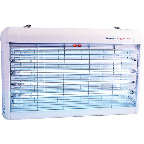 White Commercial Indoor Electric Fly/Insect Killer - 4x14w UV Lights