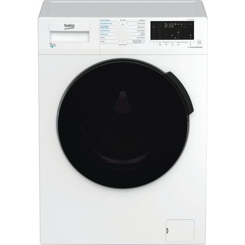Beko White Automatic Washer Dryer -7kg Drum -1400rpm -HxWxD 84x60x50cm Beko White Automatic Washer Dryer -7kg Drum -1400rpm -HxWxD 84x60x50cm