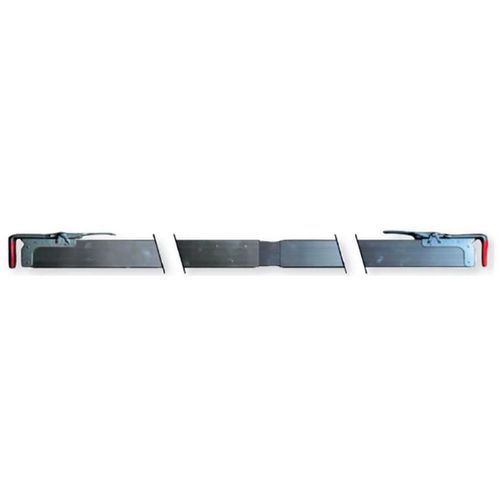 Aluminium lashing bar for rail - L 2.4 to 2.7 m - Godet