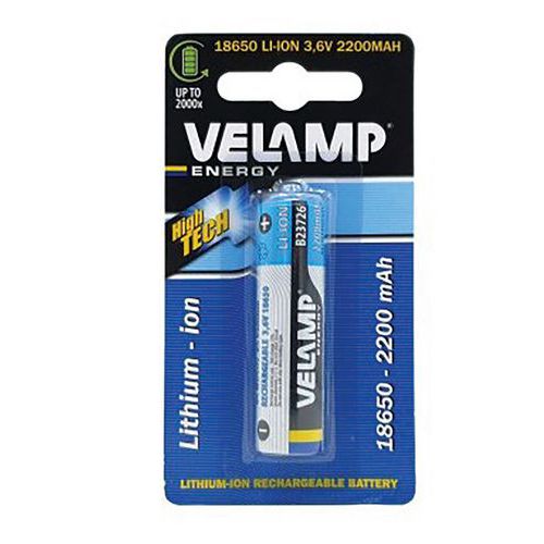 Rechargeable lithium-ion 18650 3.7-V 2200 mAh battery Rechargeable lithium-ion 18650 3.7-V 2200 mAh battery