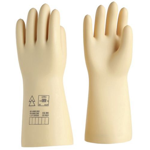Class 0 1000 V AC electric insulating gloves - CATU Class 0 1000 V AC electric insulating gloves - CATU