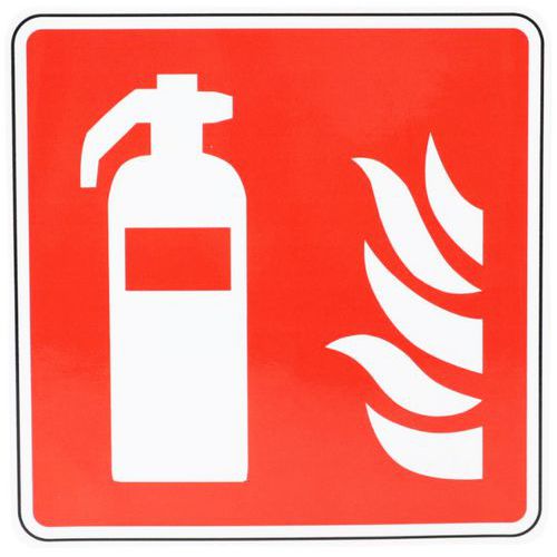 Adhesive sign - Fire extinguisher - Manutan Expert Adhesive sign - Fire extinguisher - Manutan Expert
