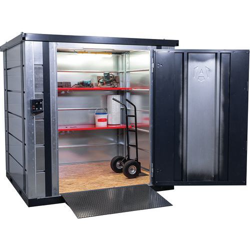 Flatpack FormaStor Steel Walkin Storage Unit Manutan